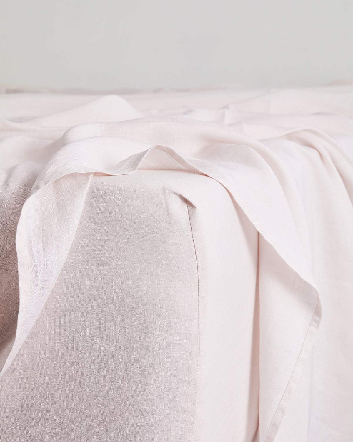 Autumn Terracotta, Rosewater & Lavender 100% French Flax Linen Bedding Bundle - Image 3