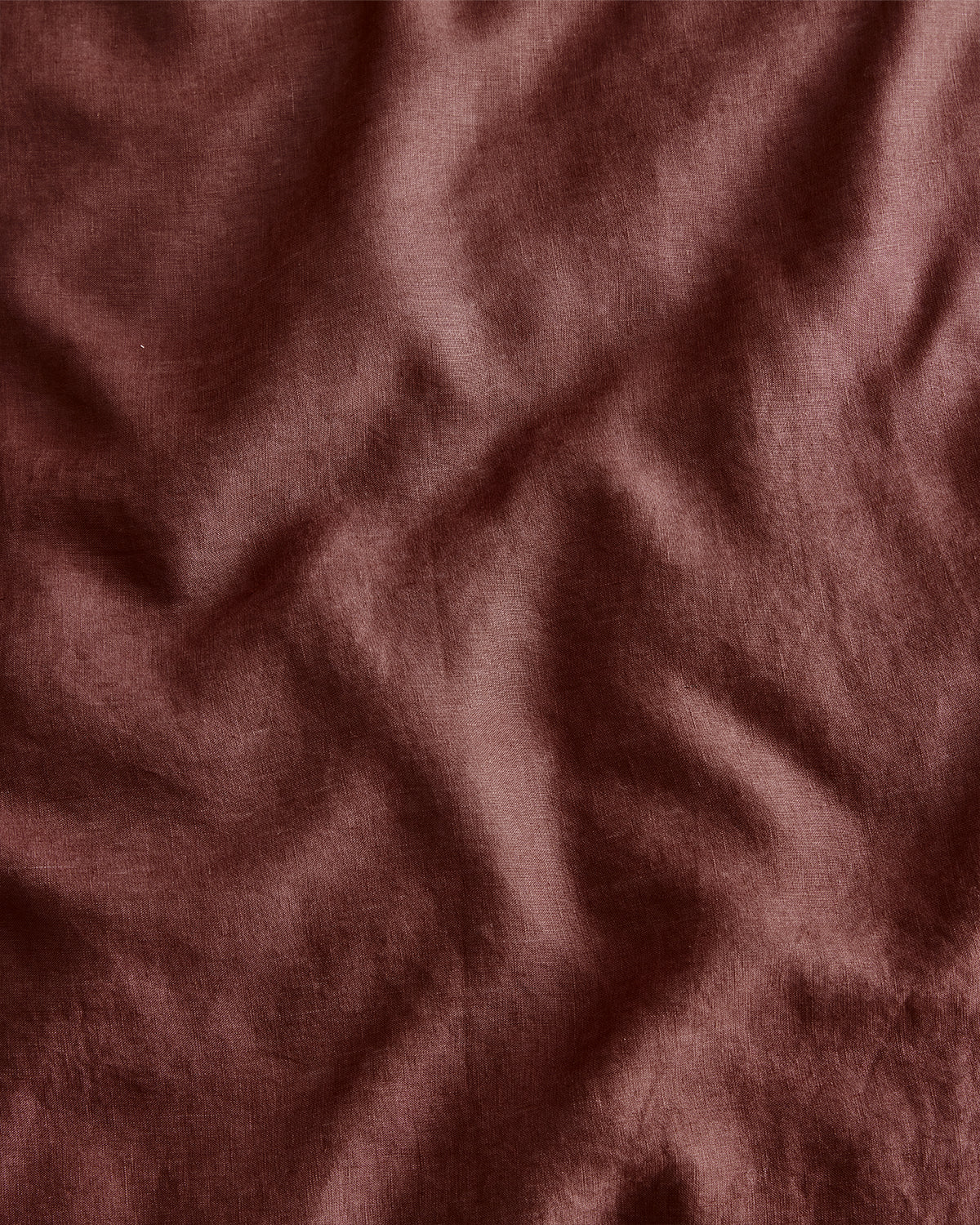Cacao 100% French Flax Linen Flat Sheet - Image 4