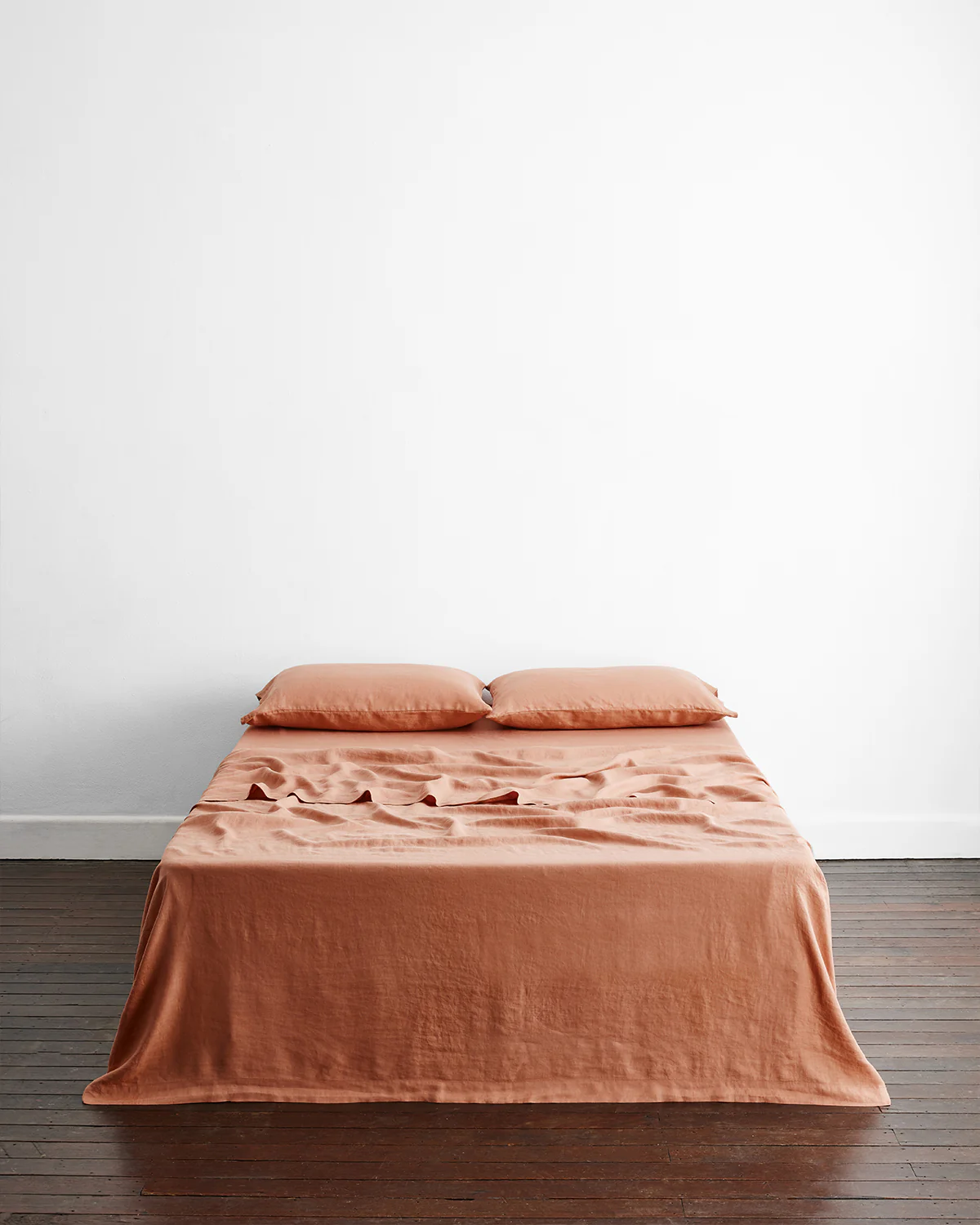 Cacao & Hazelnut 100% French Flax Linen Bedding Bundle - Image 5