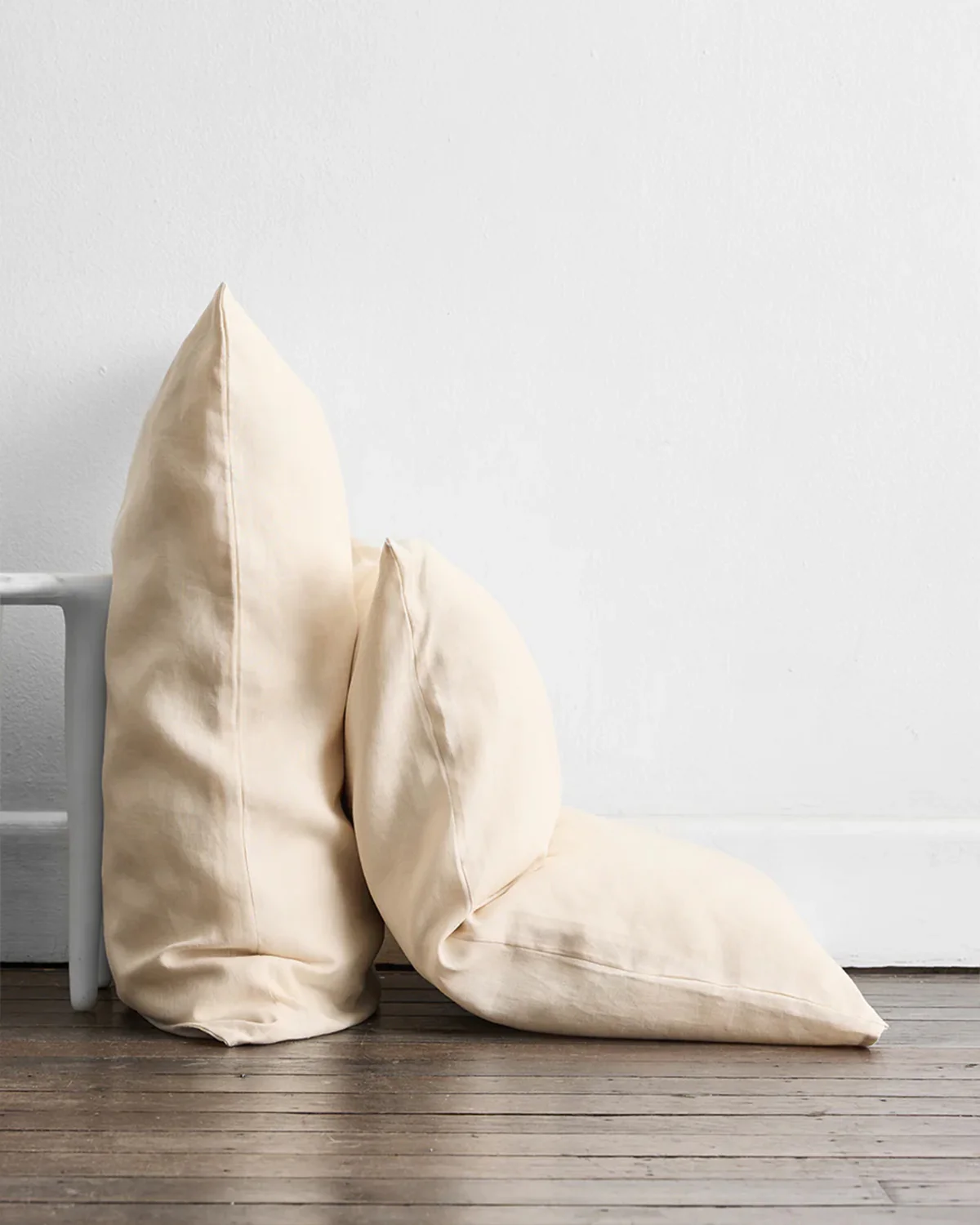 Lagoon & Crème 100% French Flax Linen Bedding Bundle - Image 5