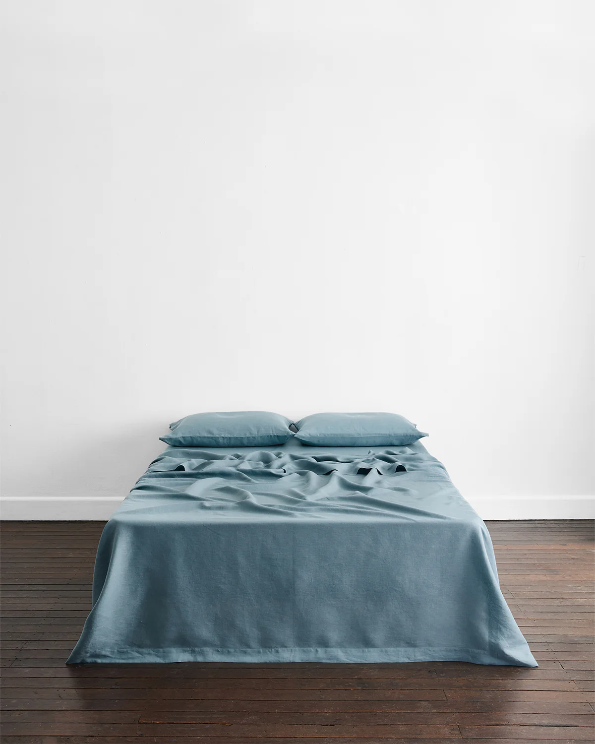 Cacao & Lagoon 100% French Flax Linen Bedding Bundle - Image 5