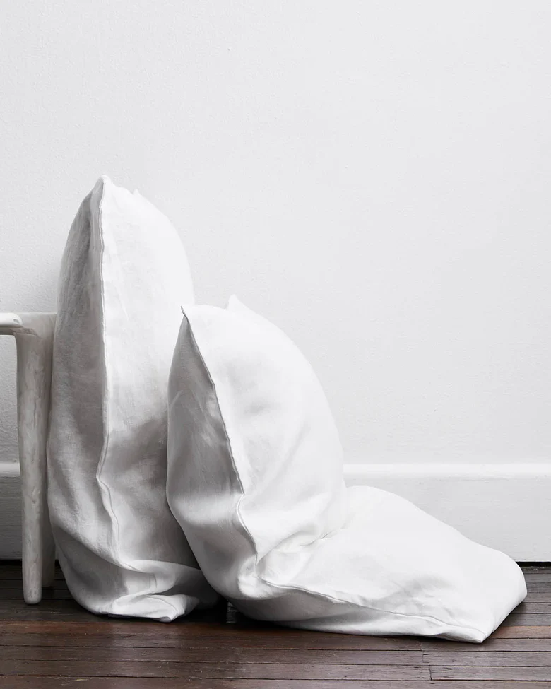 Coast & White 100% French Flax Linen Bedding Bundle - Image 5