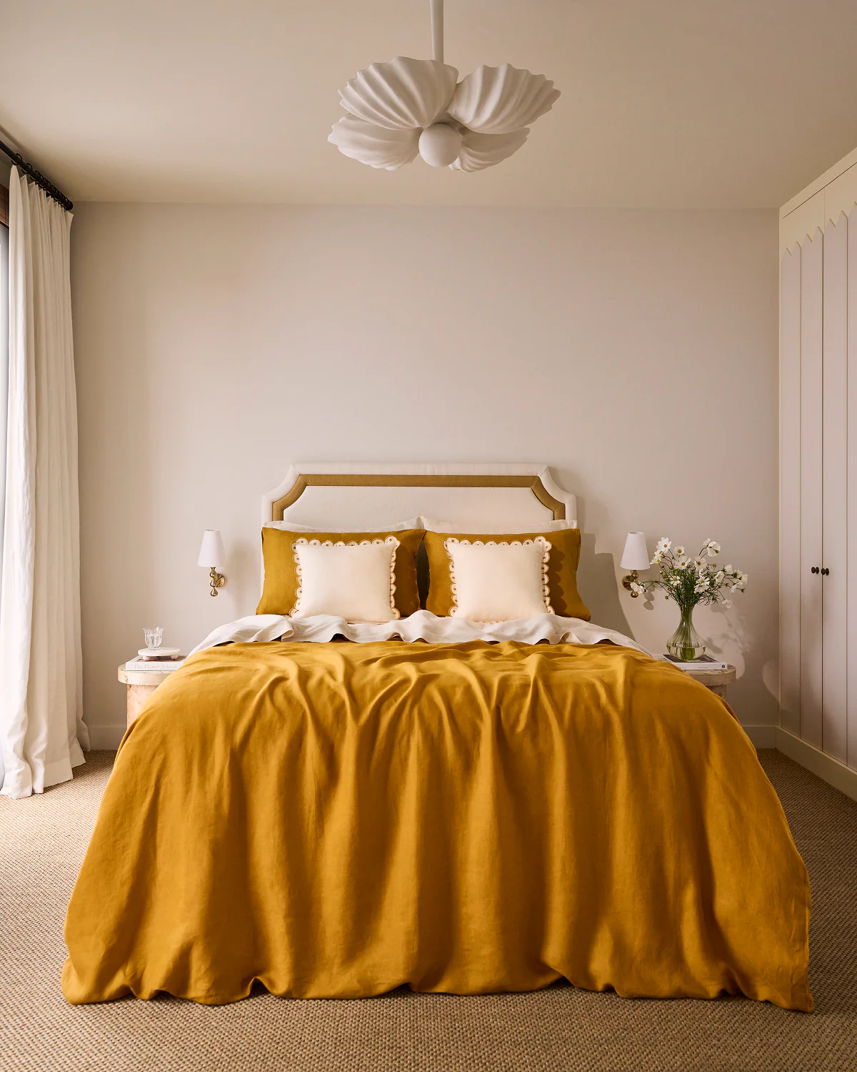 Turmeric 100% French Flax Linen Pillowcases (Set of Two) - Image 6