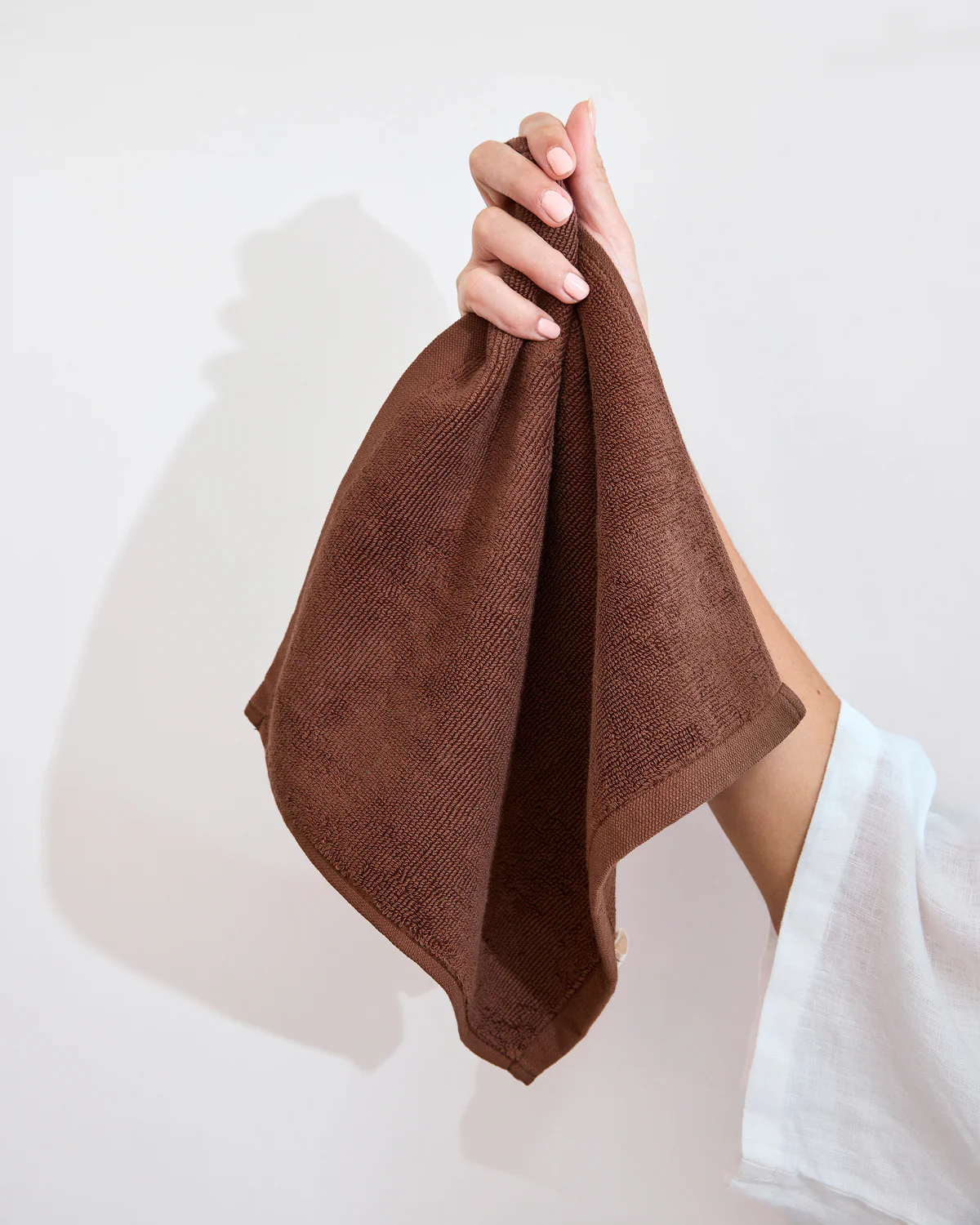 Espresso 100% Cotton Terry Face Washers (Set of Two) - Image 3