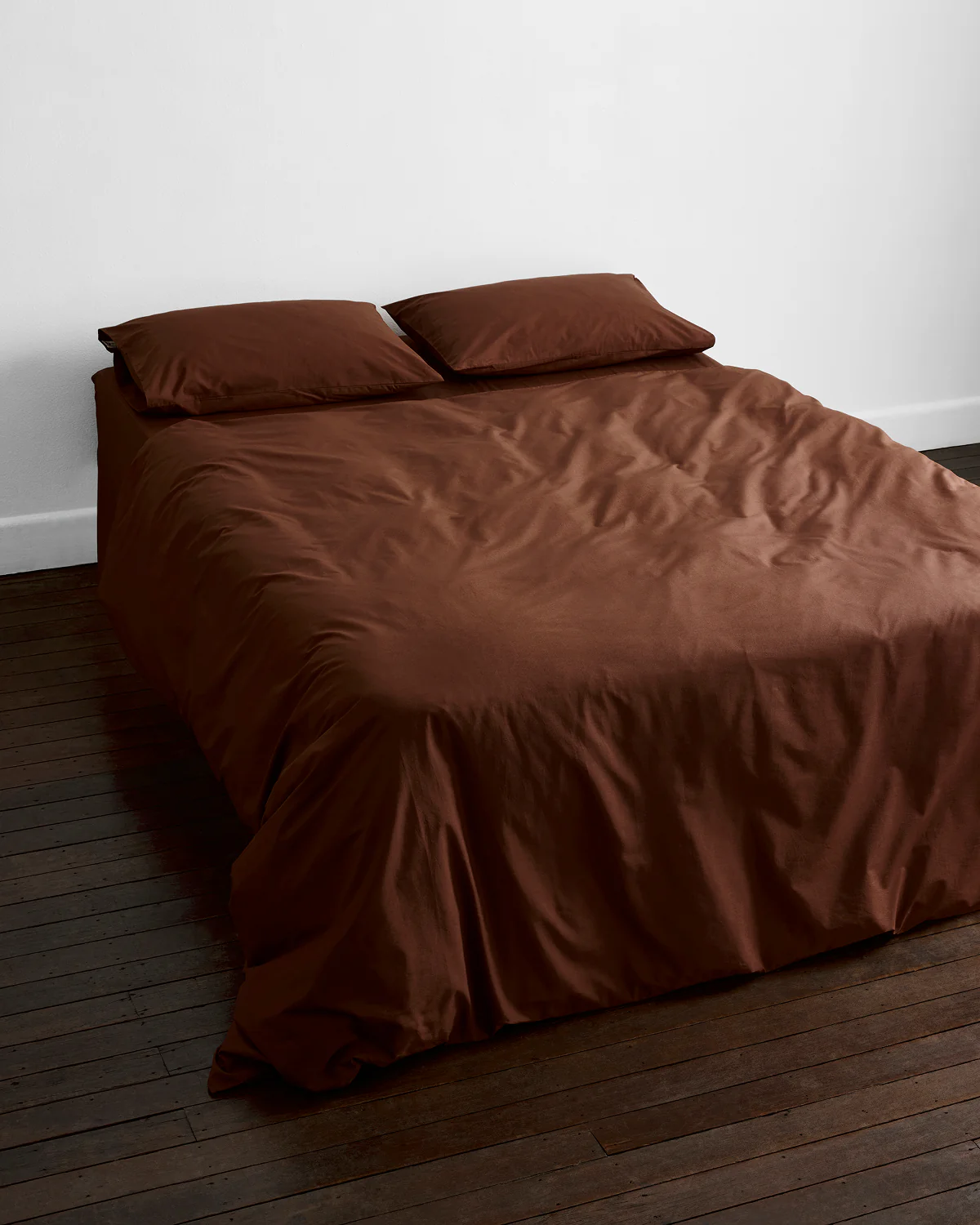 Espresso 100% Organic Cotton Duvet Cover Set - Image 5
