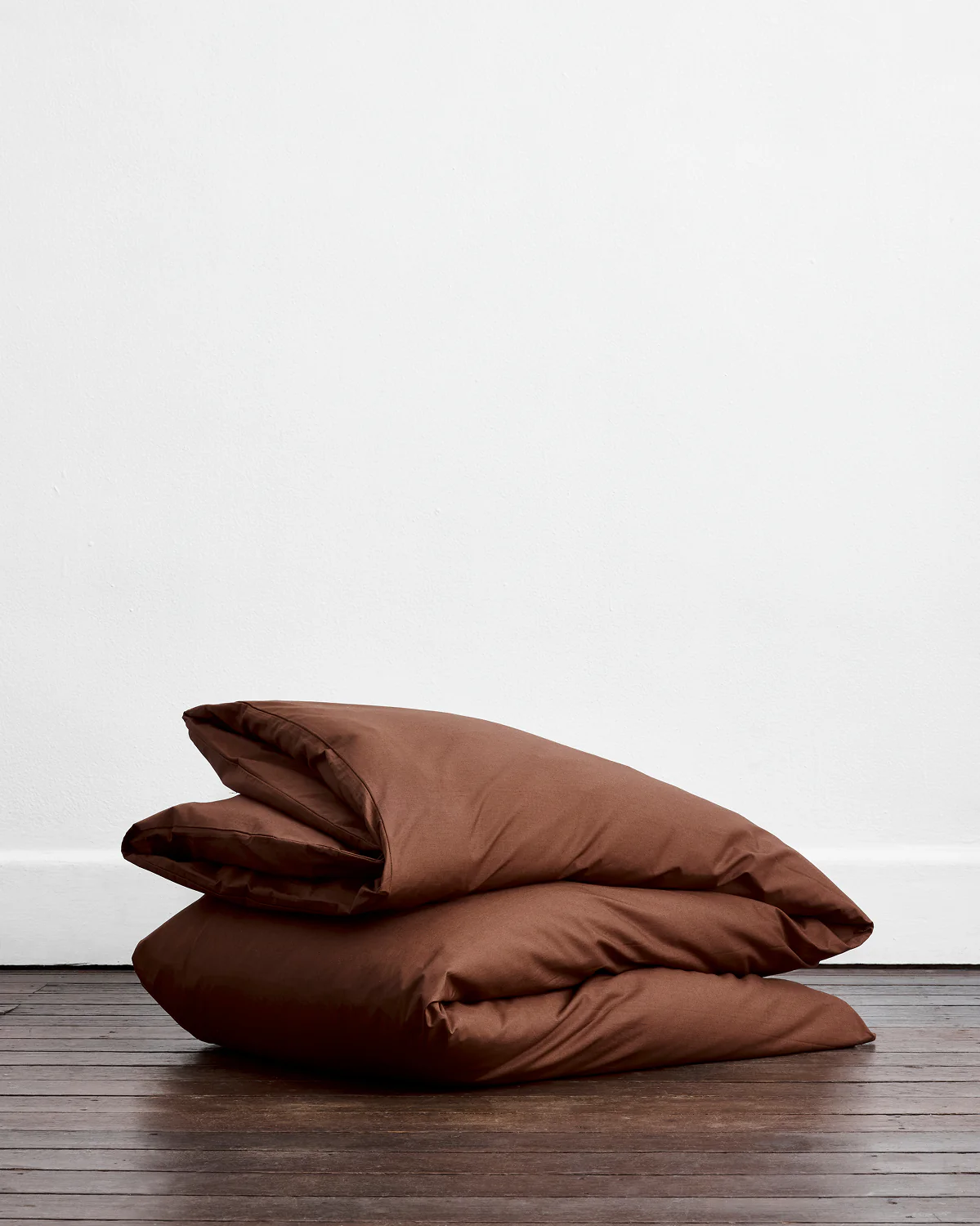 Espresso 100% Organic Cotton Duvet Cover Set - Image 3