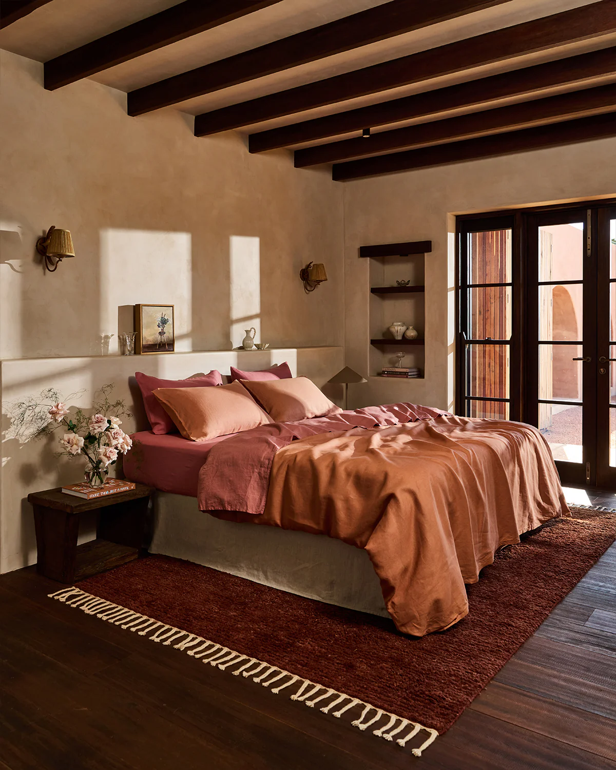 Hazelnut 100% French Flax Linen Bedding Set - Image 5