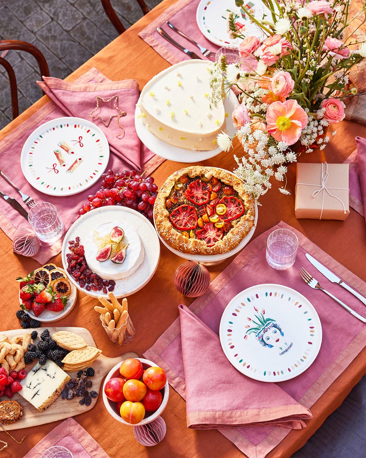 Idda Studio x Bed Threads 'Cannoli' Ceramic Dinner Plate - Image 3