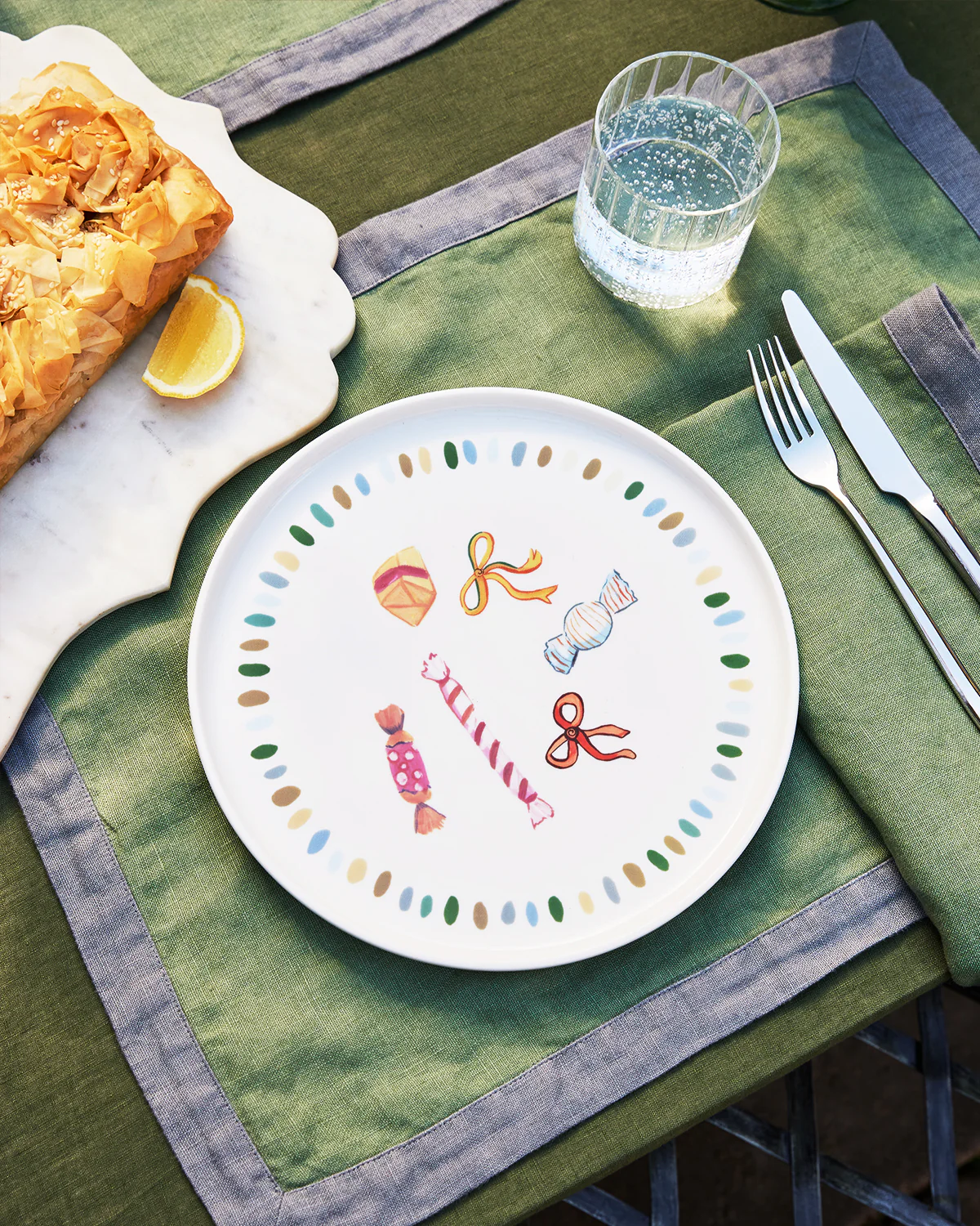 Idda Studio x Bed Threads 'Caramella' Ceramic Dinner Plate - Image 3