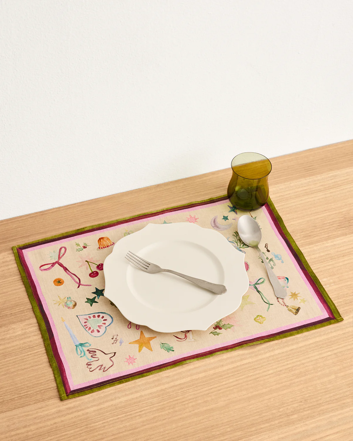 La Fête 100% French Flax Linen Placemats (Set of Four) - Image 6