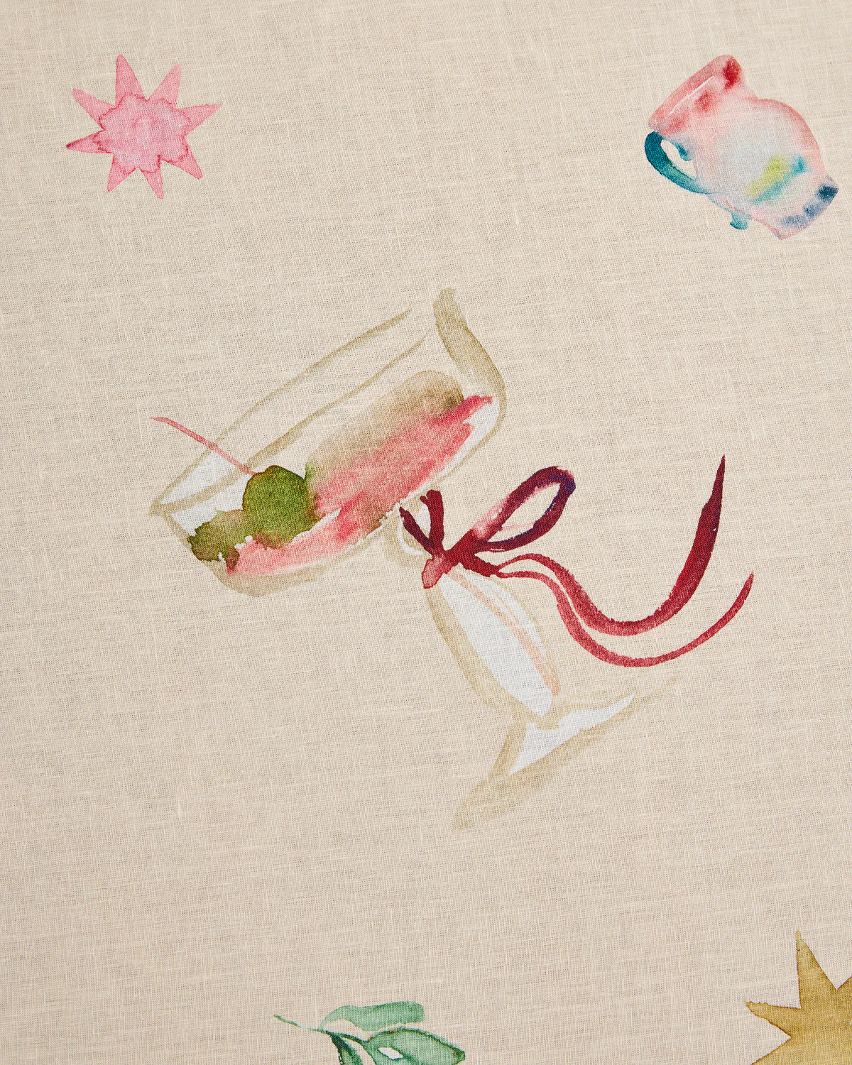 La Fête 100% French Flax Linen Tablecloth - Image 12