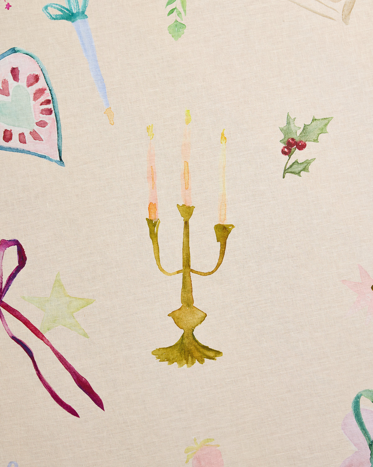 La Fête 100% French Flax Linen Tablecloth - Image 19