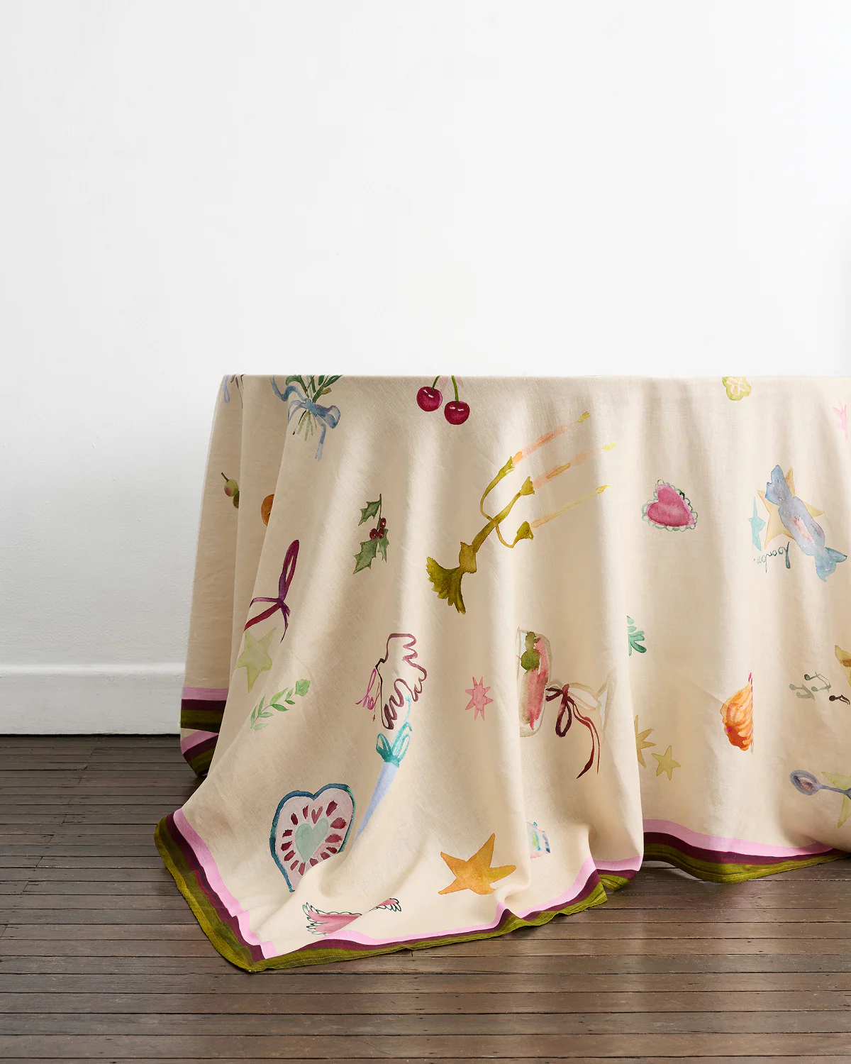 La Fête 100% French Flax Linen Tablecloth - Image 9