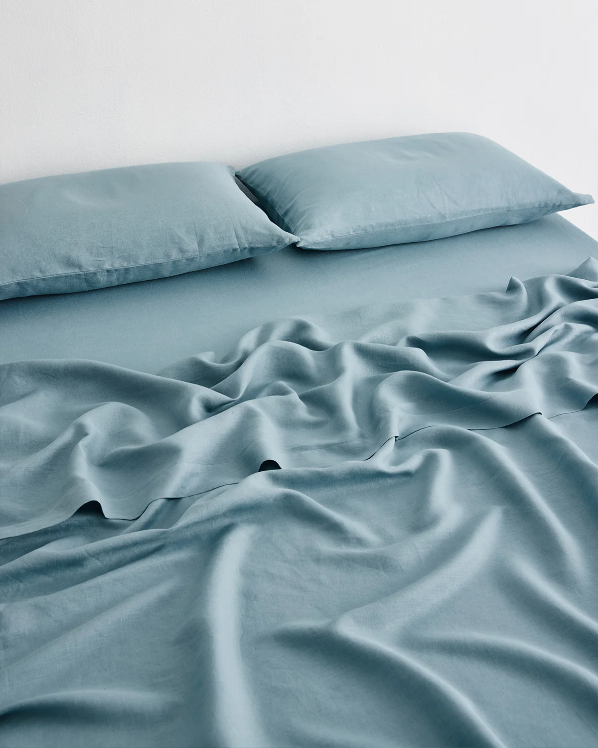 Lagoon 100% French Flax Linen Sheet Set - Image 3