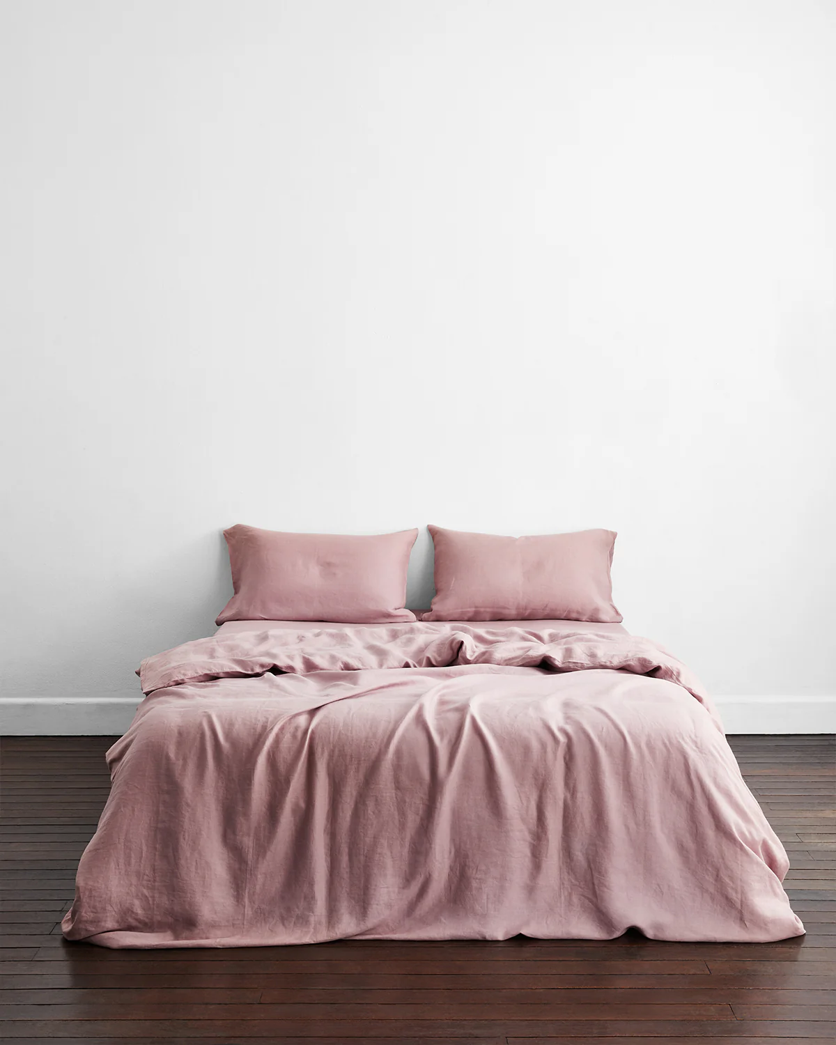 Lavender 100% French Flax Linen Duvet Cover - Image 2