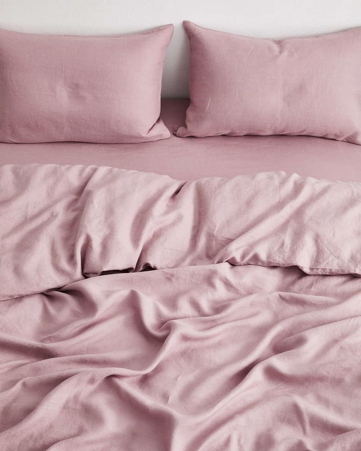 Lavender 100% French Flax Linen Duvet Cover - Image 3