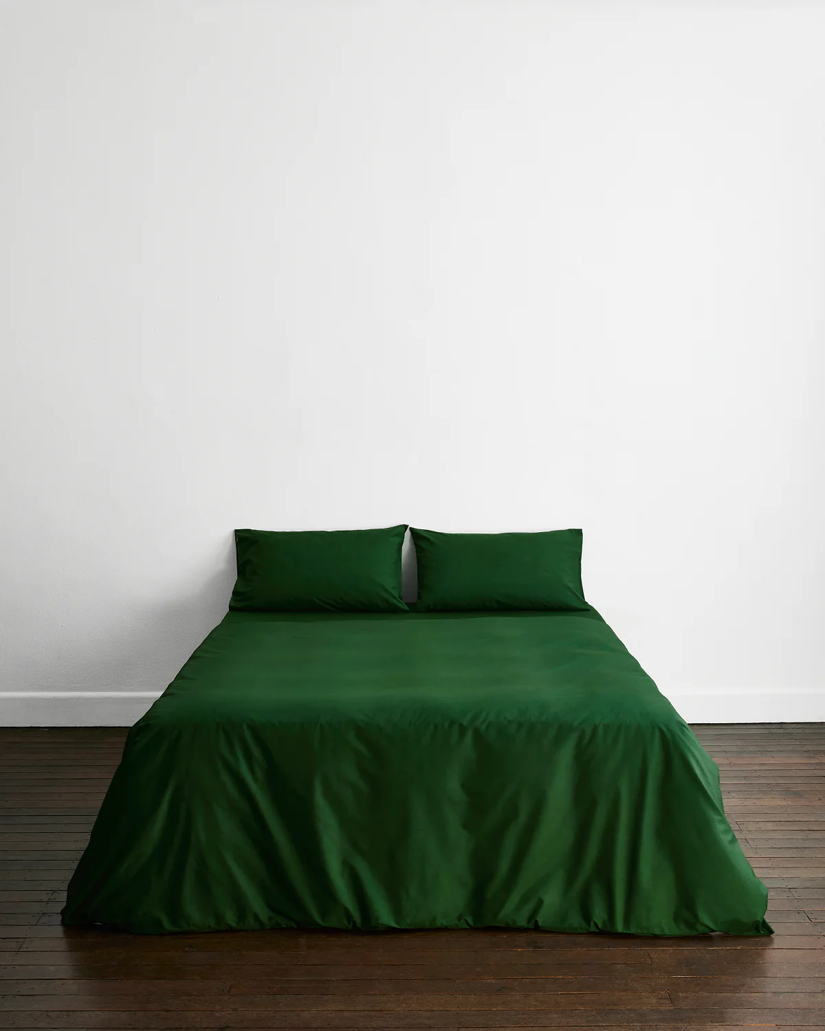 Moss 100% Organic Cotton Duvet Cover - Image 3