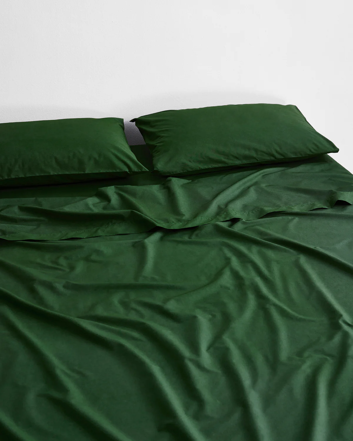 Moss 100% Organic Cotton Fitted Sheet - Image 3