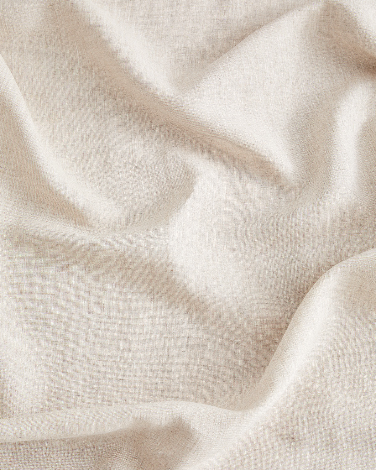 Oatmeal 100% French Flax Linen Flat Sheet - Image 4