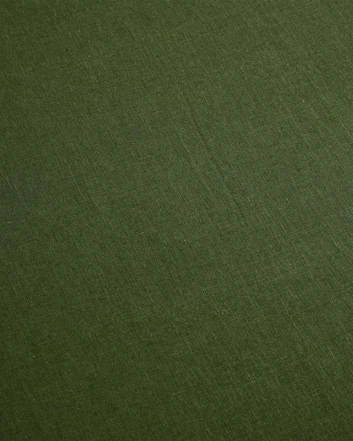 Olive Heavy Linen Bed Cover - Image 3
