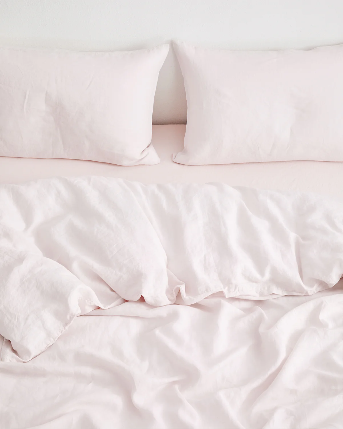 Rosewater 100% French Flax Linen Bedding Set - Image 4