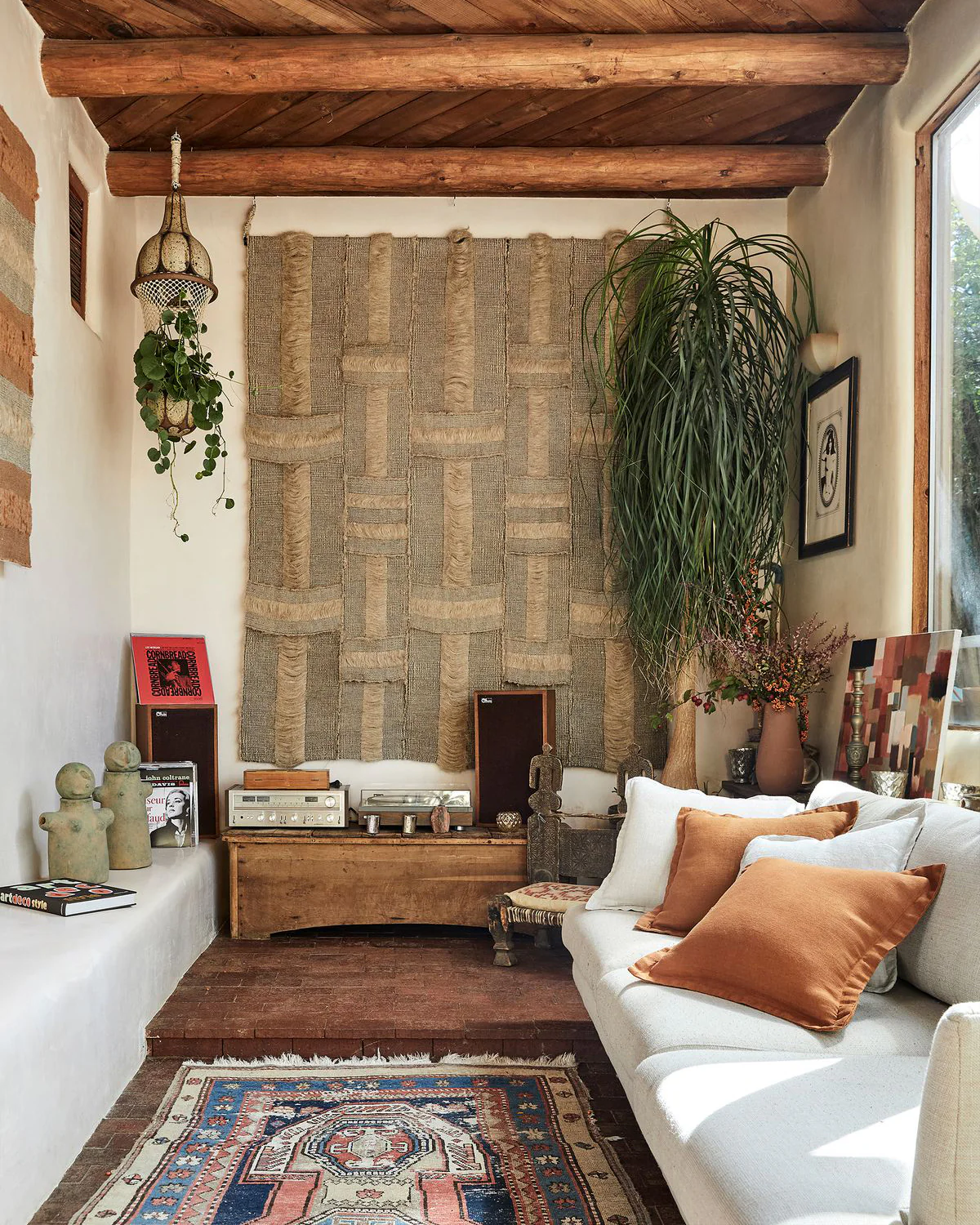 Rust 100% French Flax Linen Cushion Cover - Image 6