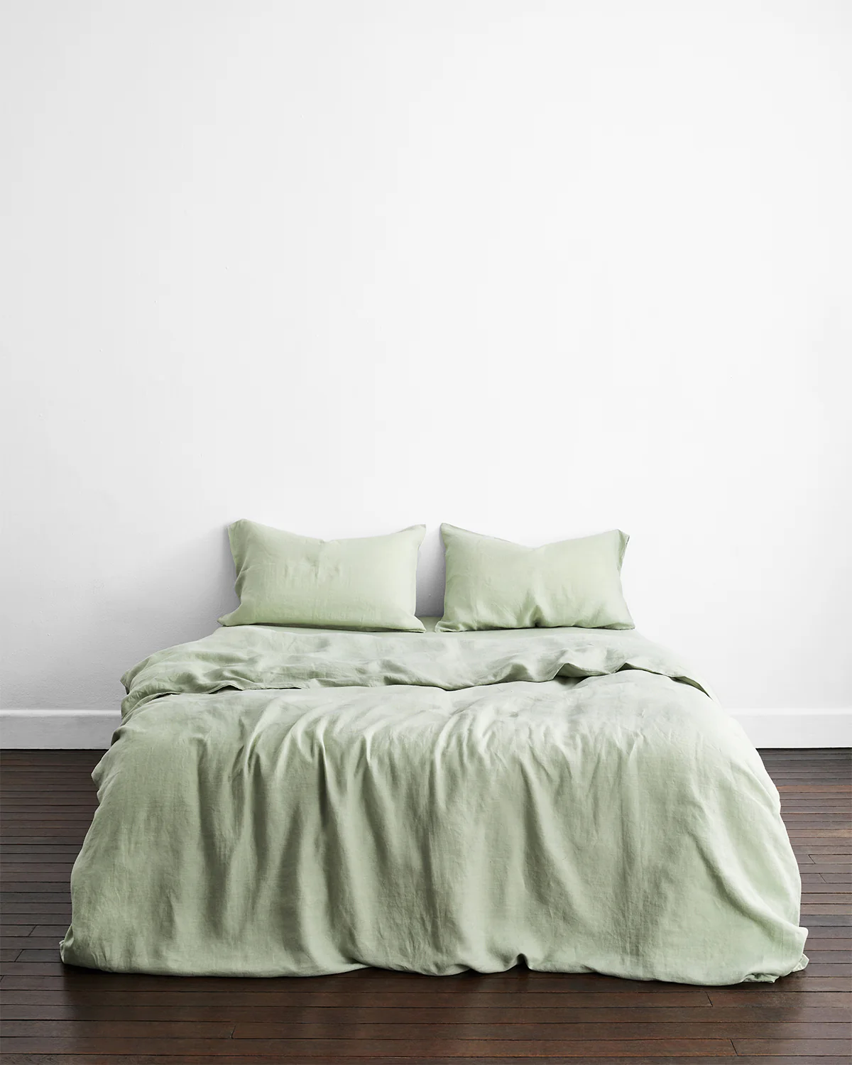Sage 100% French Flax Linen Pillowcases (Set of Two) - Image 3