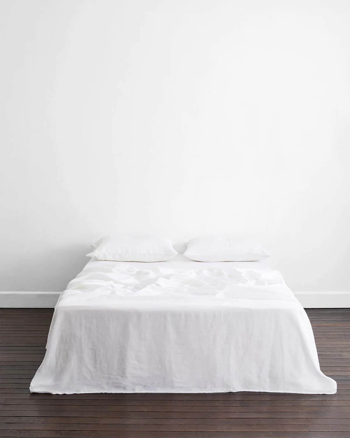 Sage & White 100% French Flax Linen Bedding Bundle - Image 5