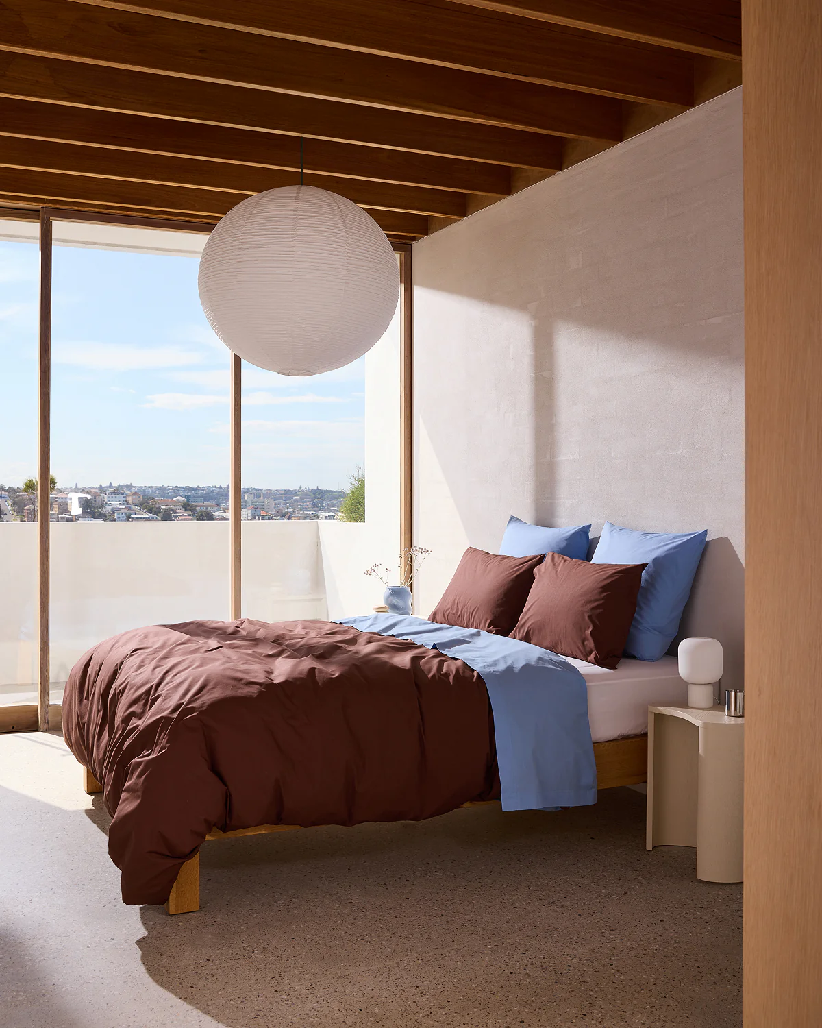 Sky 100% Organic Cotton European Pillowcases (Set of Two) - Image 4