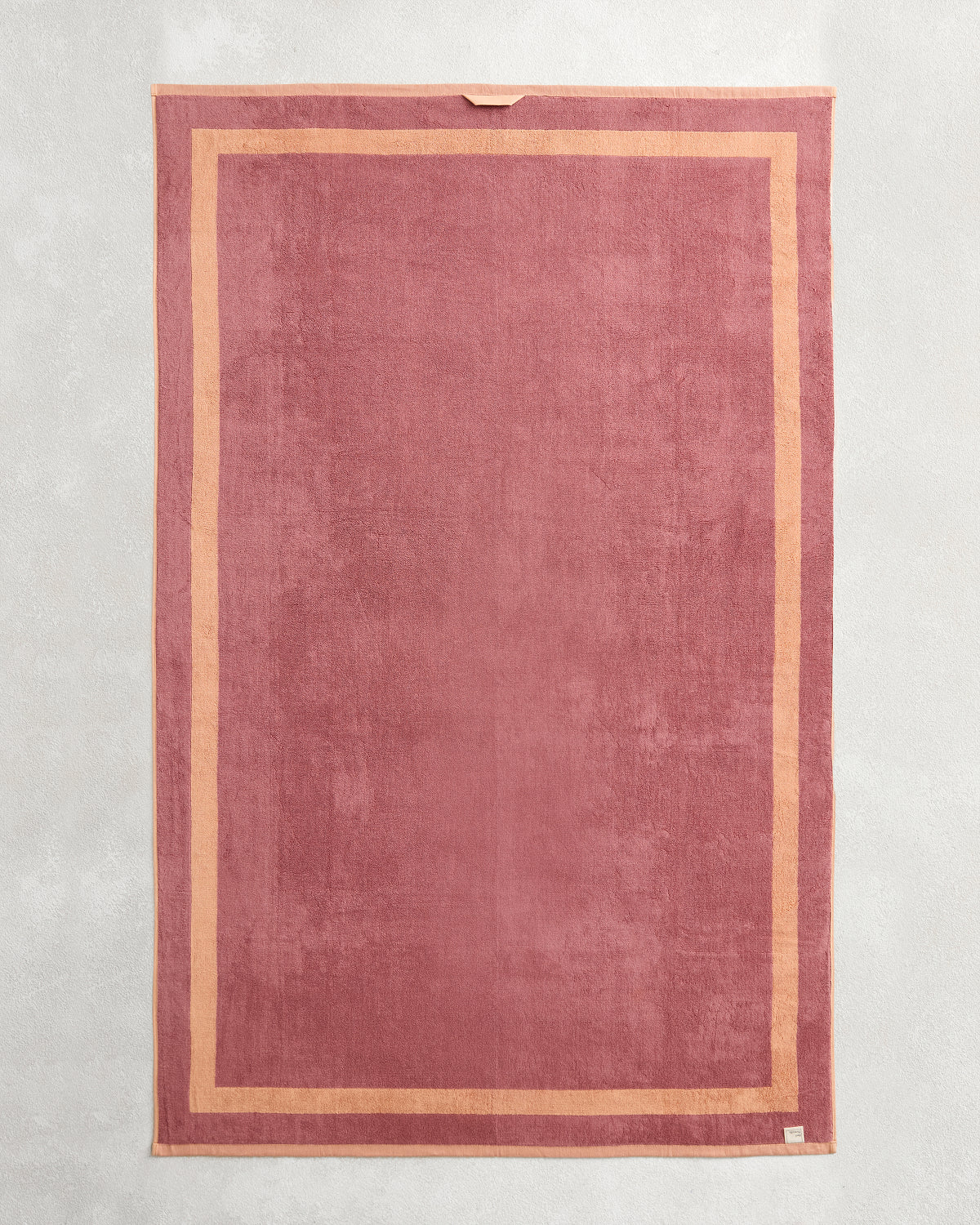 Terracotta & Pink Clay Two-Toned 100% Cotton Terry Bath Sheet Bundle - Image 6
