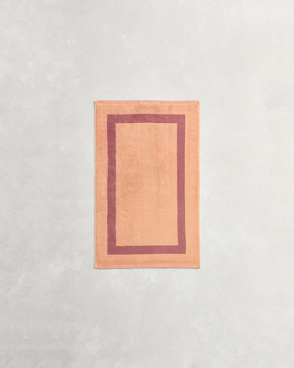 Terracotta & Pink Clay Two-Toned 100% Cotton Terry Hand Towel - Image 5
