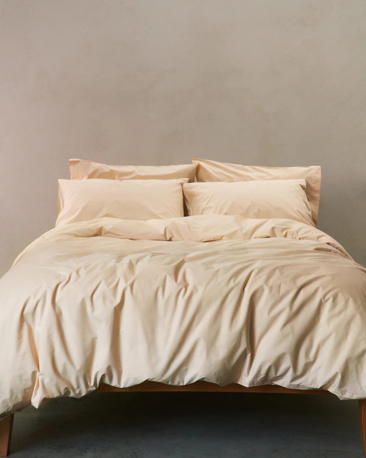 Vanilla 100% Organic Cotton Duvet Cover Set - Image 7
