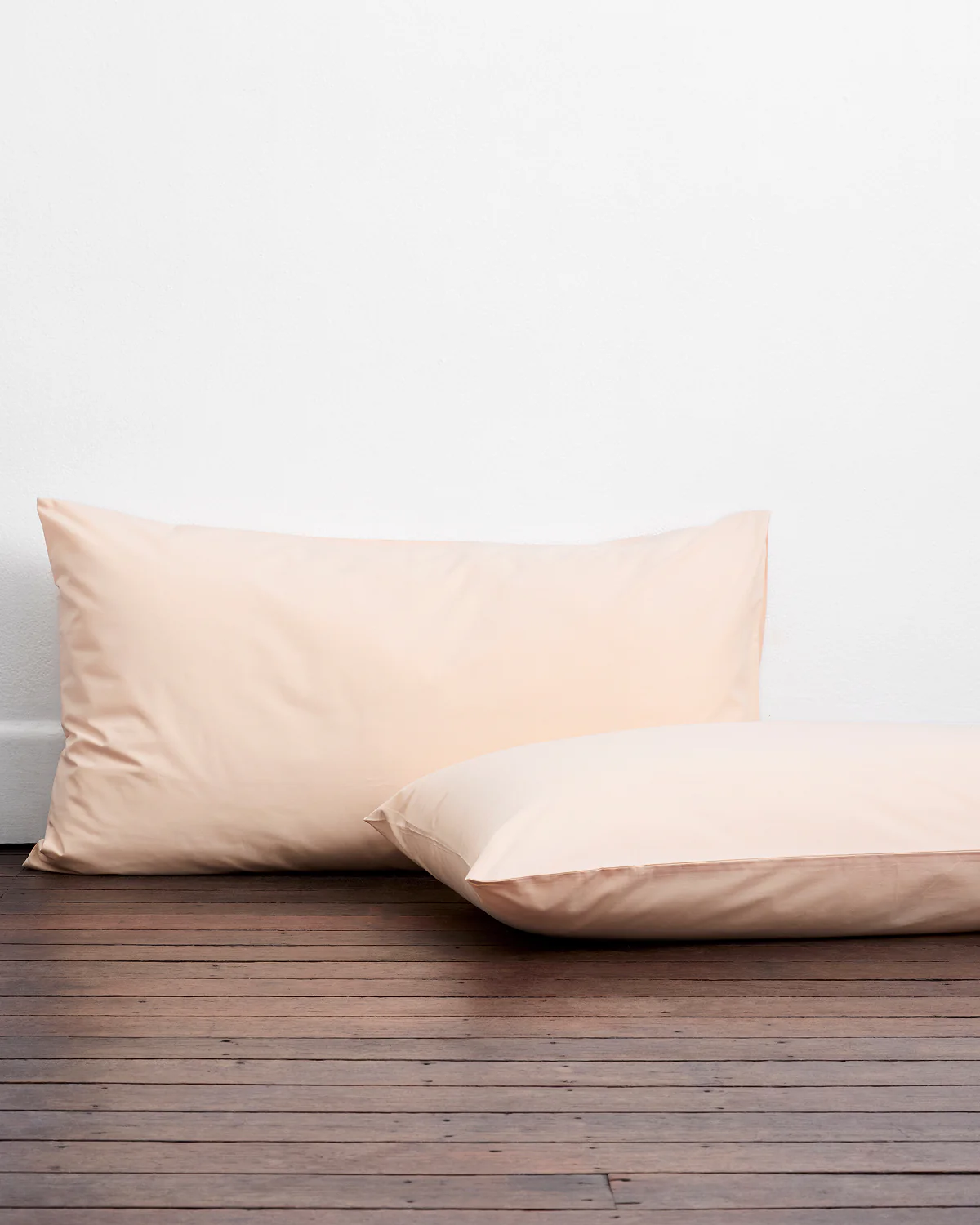 Vanilla 100% Organic Cotton King Pillowcases (Set of Two)