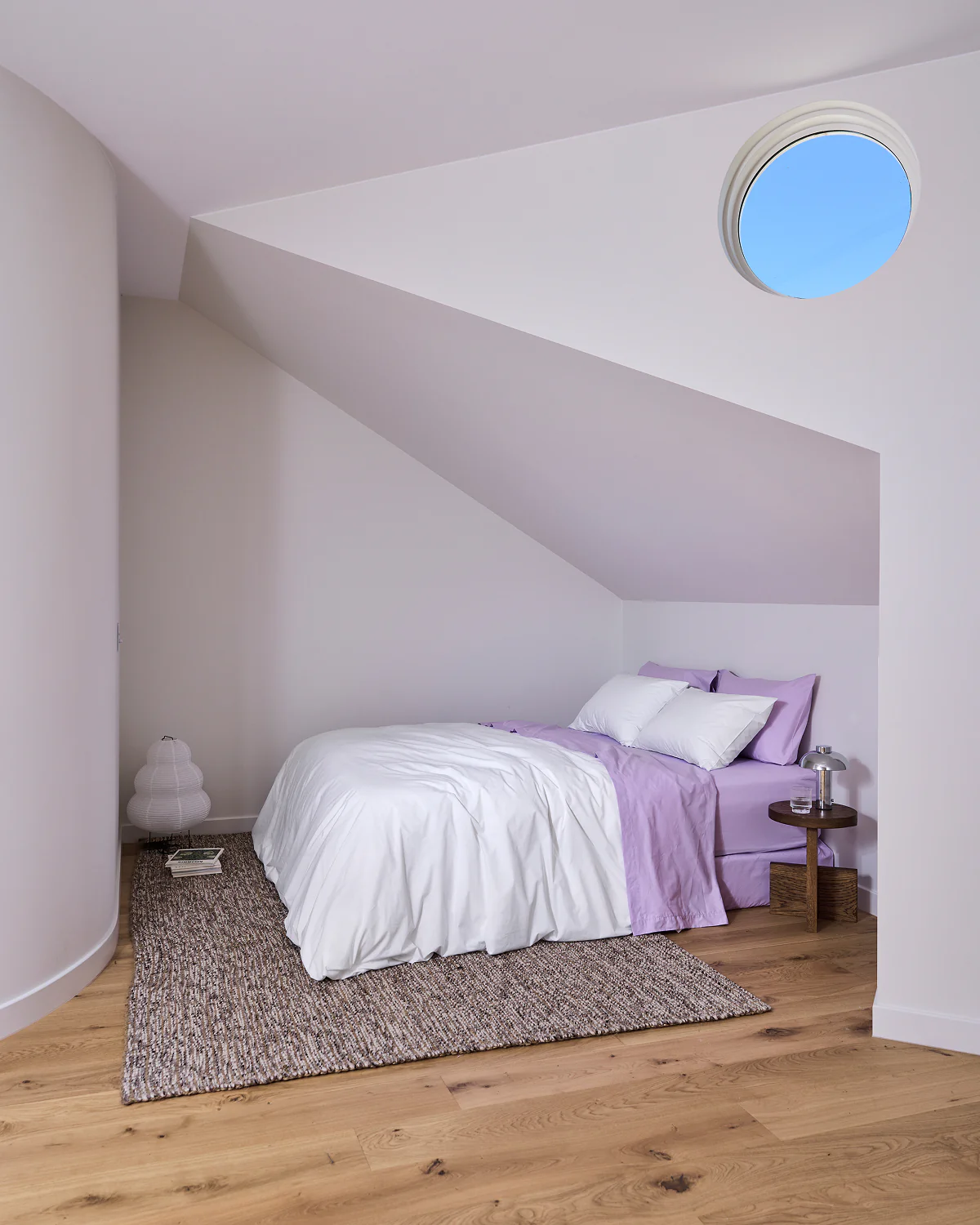 Violet 100% Organic Cotton Fitted Sheet Set - Image 6