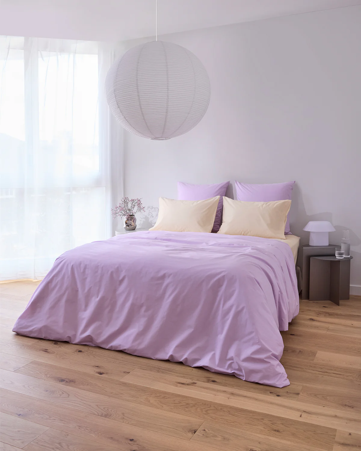 Violet 100% Organic Cotton European Pillowcases (Set of Two) - Image 5