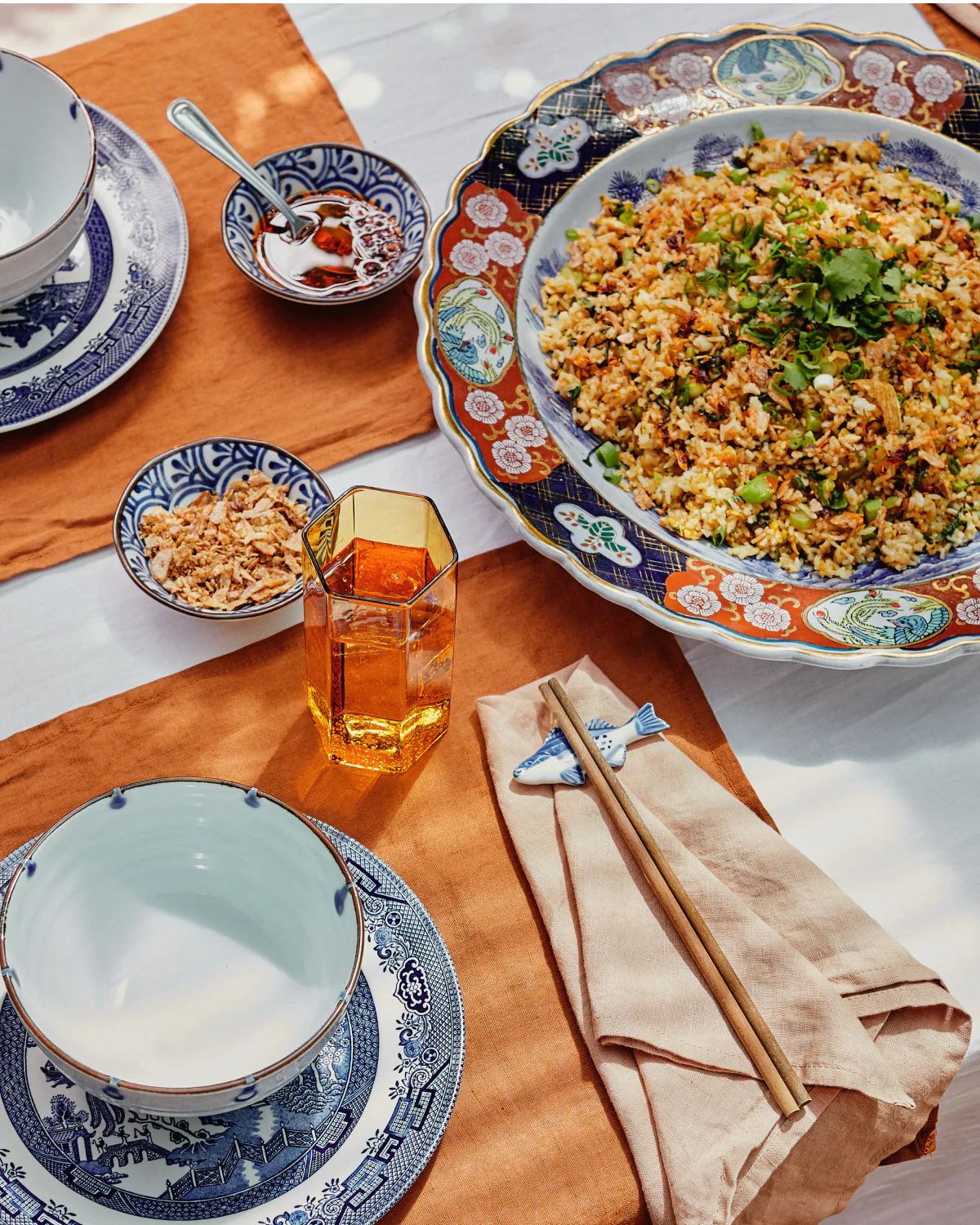 White, Rust & Terracotta Table Bundle - Image 2